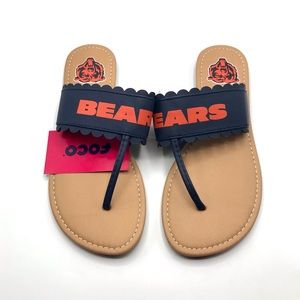 ☕️B2G1 Chicago Bears | Scalloped Sandals